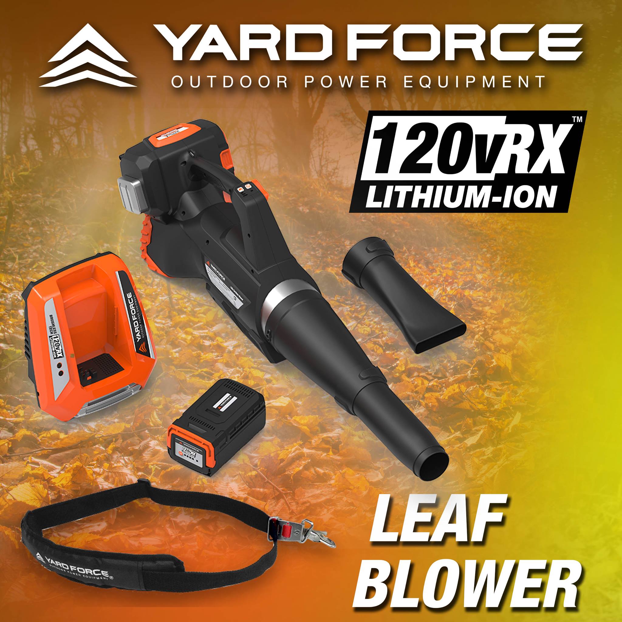 Yard Force - The YF120vRX Leaf Blower makes your leaf...
