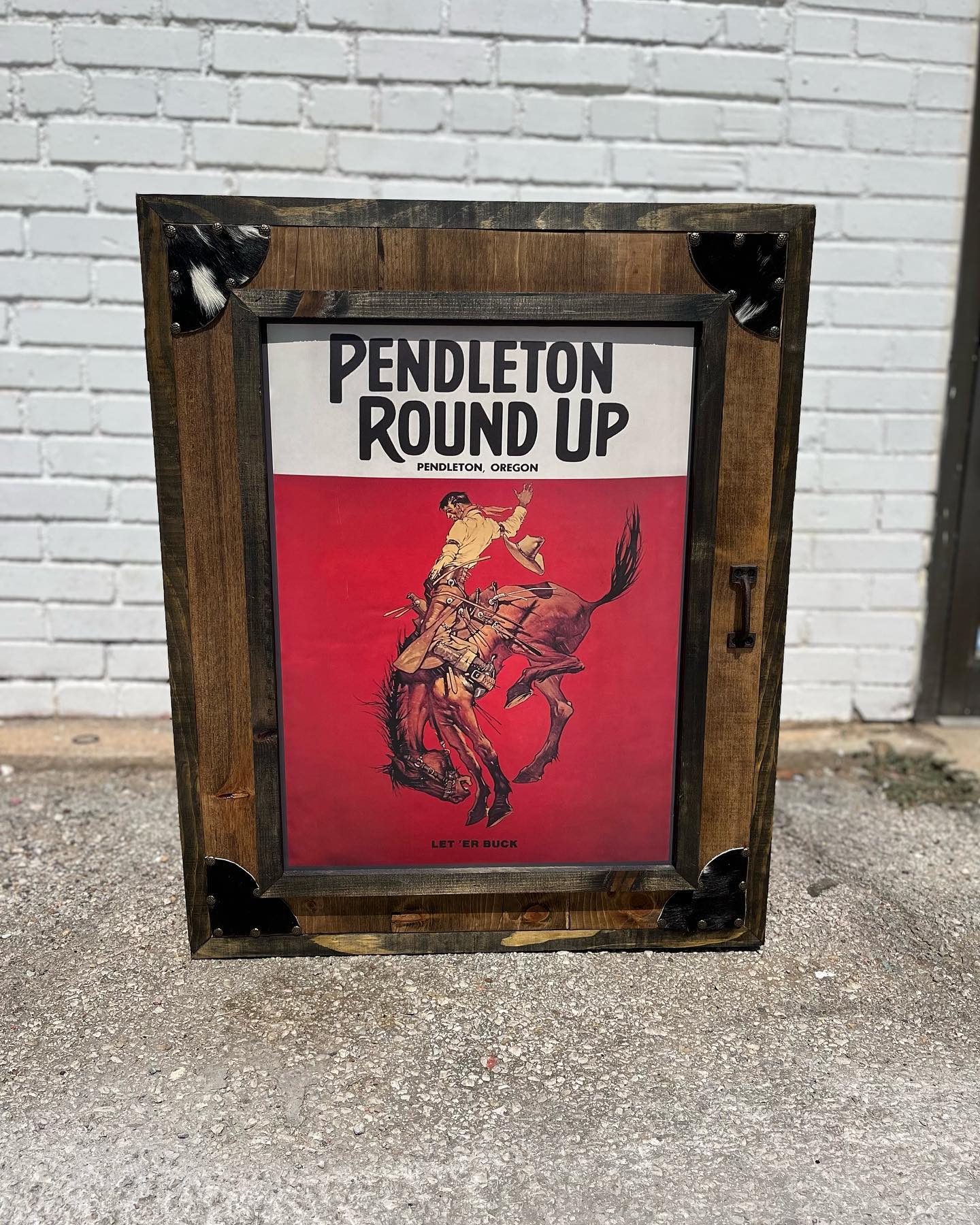 Custom jewelry cabinet with Pendleton... - The Rustic Ridge
