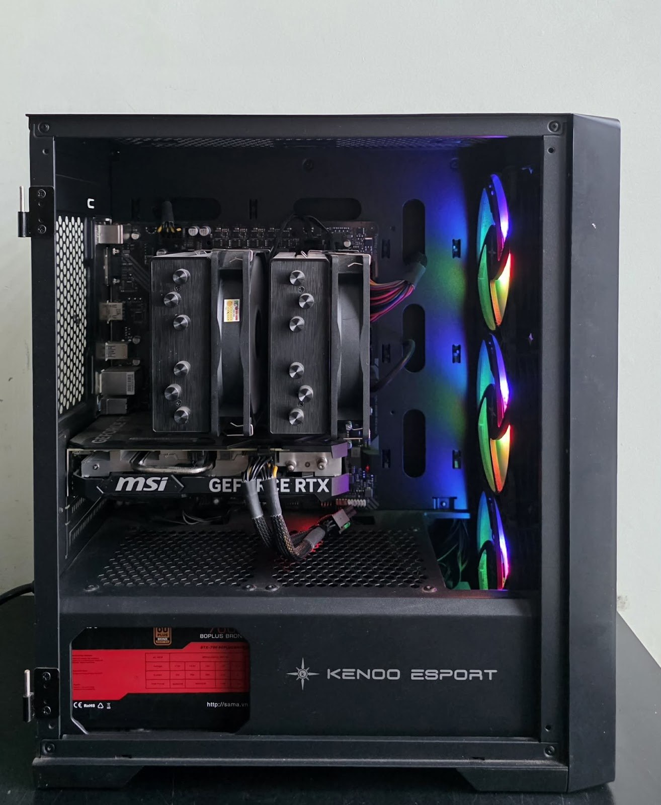 Tiny PC | Case i5 13400f 4060Ti cực ngon cho ae chơi game, case ngoại ...