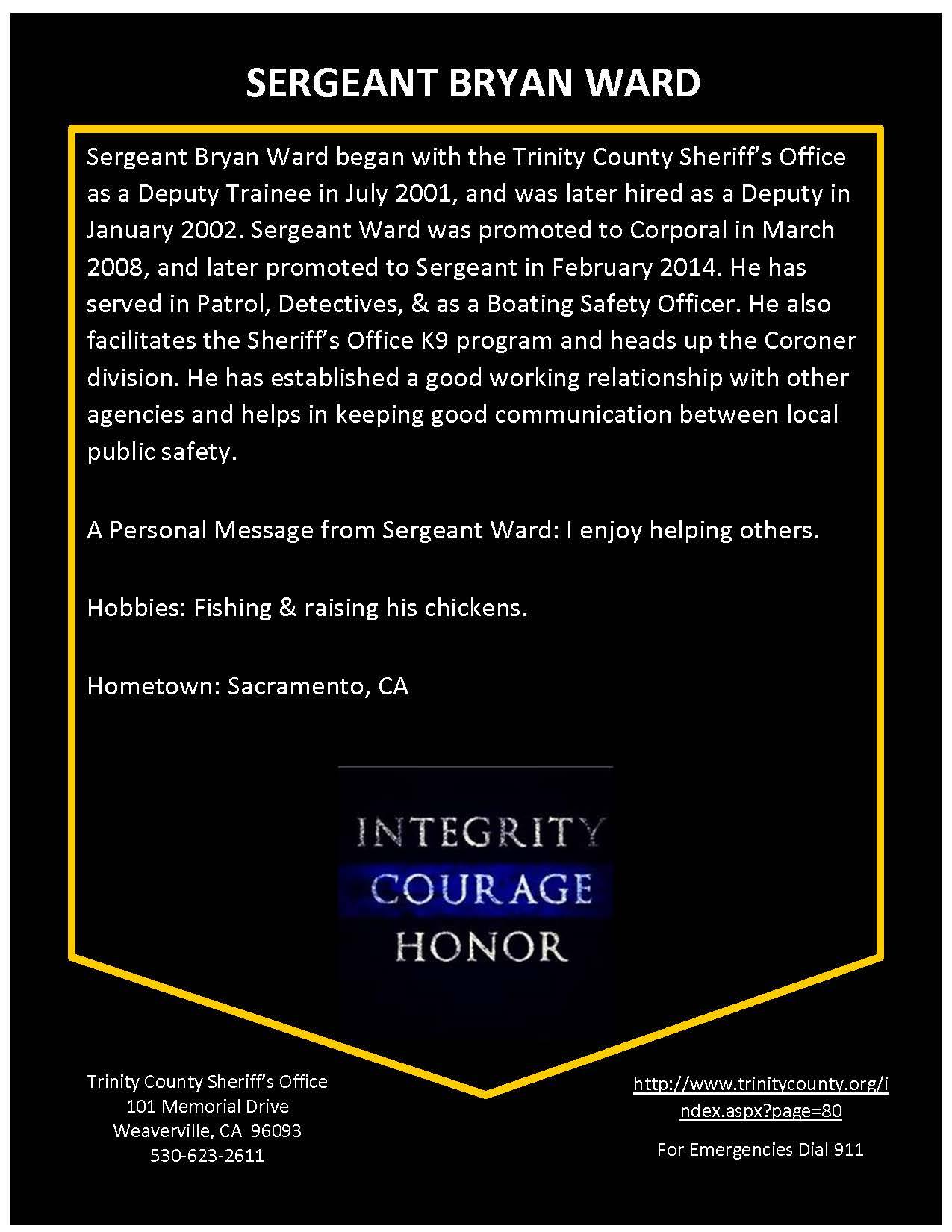 The Trinity County... - Trinity County Sheriff's Office, CA | Facebook