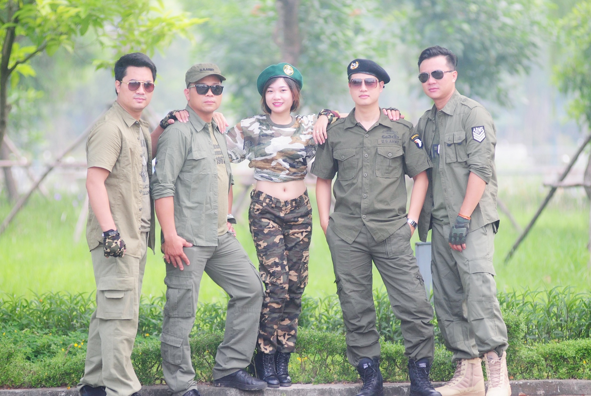 Quần Áo Túi Hộp Rằn Ri 88 | Huong Canh