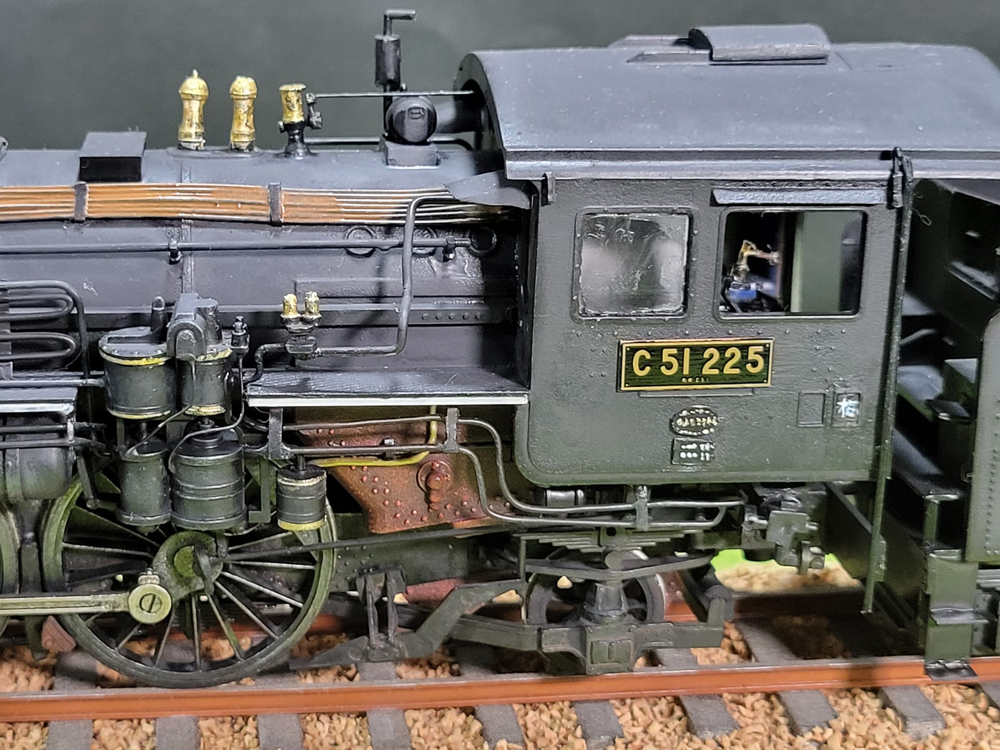 鉄道模型 C62 C57 D51 のセット　OTAKI Scale model of Japanese C51 steam locomotive kit