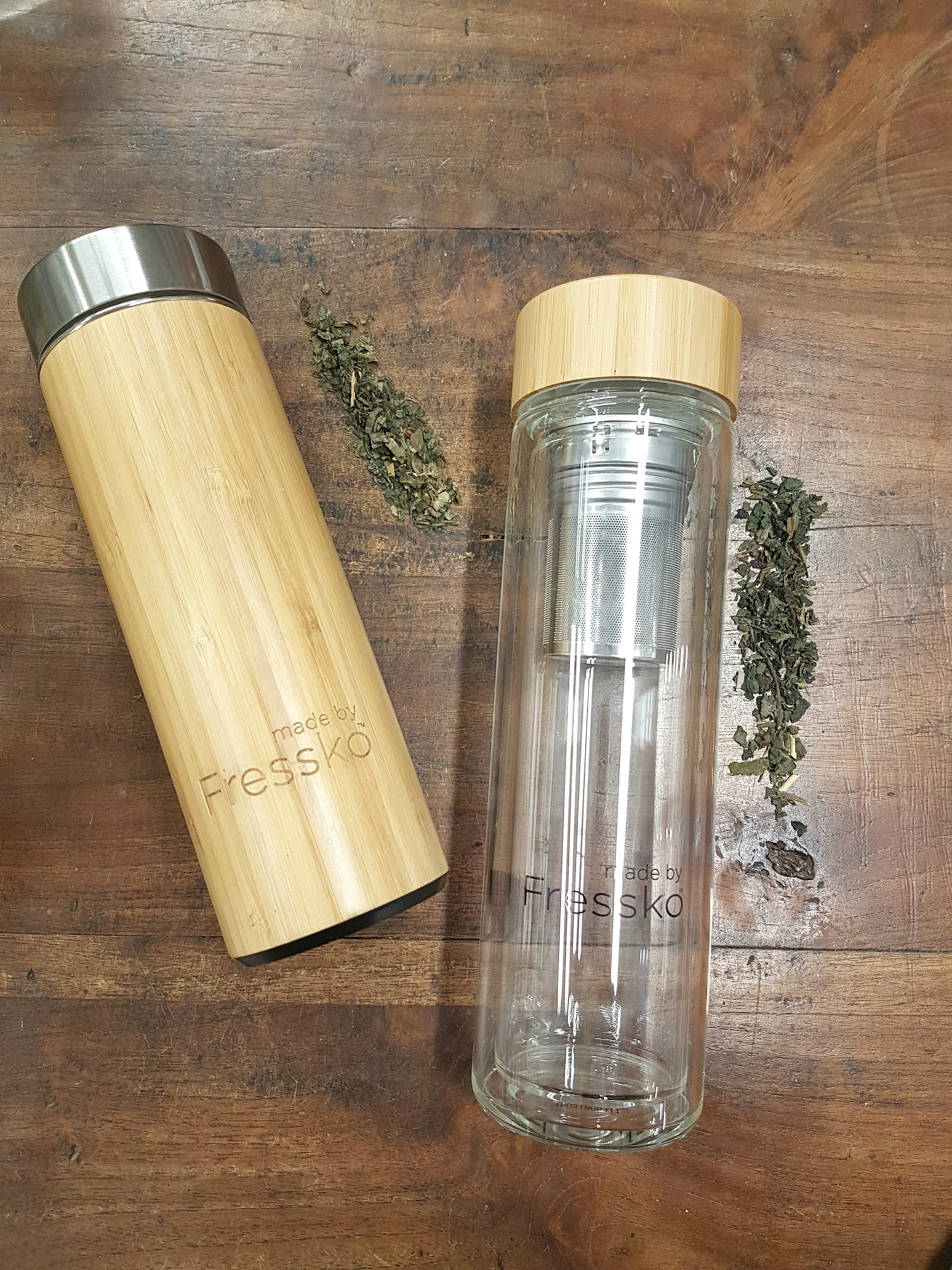 Pretty and practical, our T2 Double Walled Glass Rose Gold Flask 