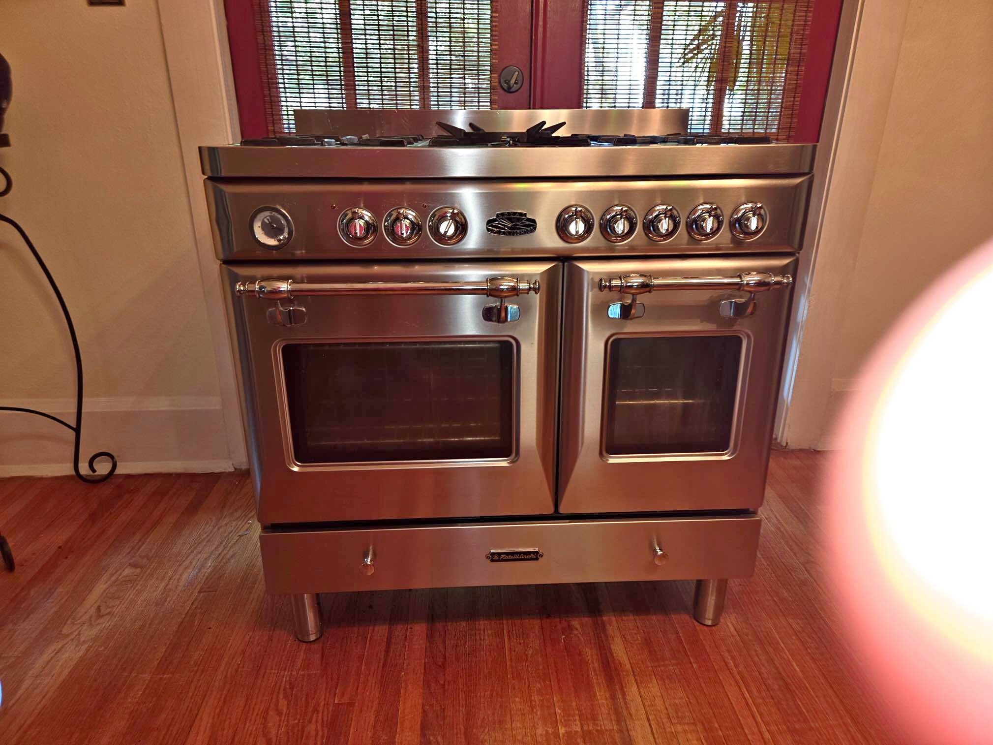 Range- Fratelli Onofri Royal Chiantishire 36” Dual Fuel Italian Range ...