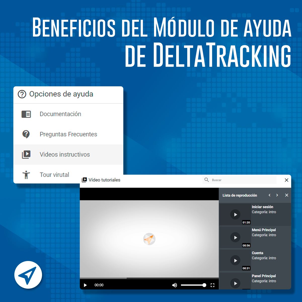 Deltatracking - En el módulo de ayuda de DeltaTracking...