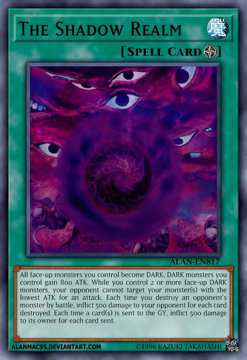 yugioh shadow realm card Shonen Jump's Yu-Gi-Oh! Enter the Realm: 9780439650991: Jeff, O'Hare, Jeff, O'Hare: Books Forbidden Shadow Game Yami Card