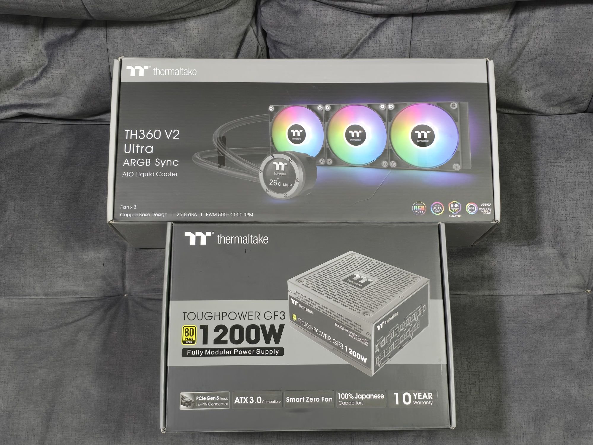 thermaltake gf3 1200w THERMALTAKE TH360 V2 ULTRA ARGB SYNC ...