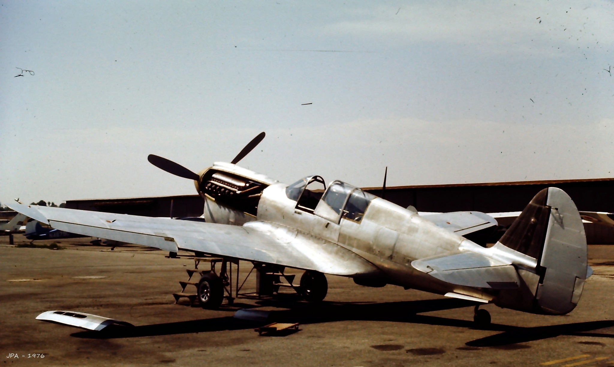 P:ONE N’ ONLY Departure Long Beach, CA - 1976 N222SU at Sanders' Aviation
