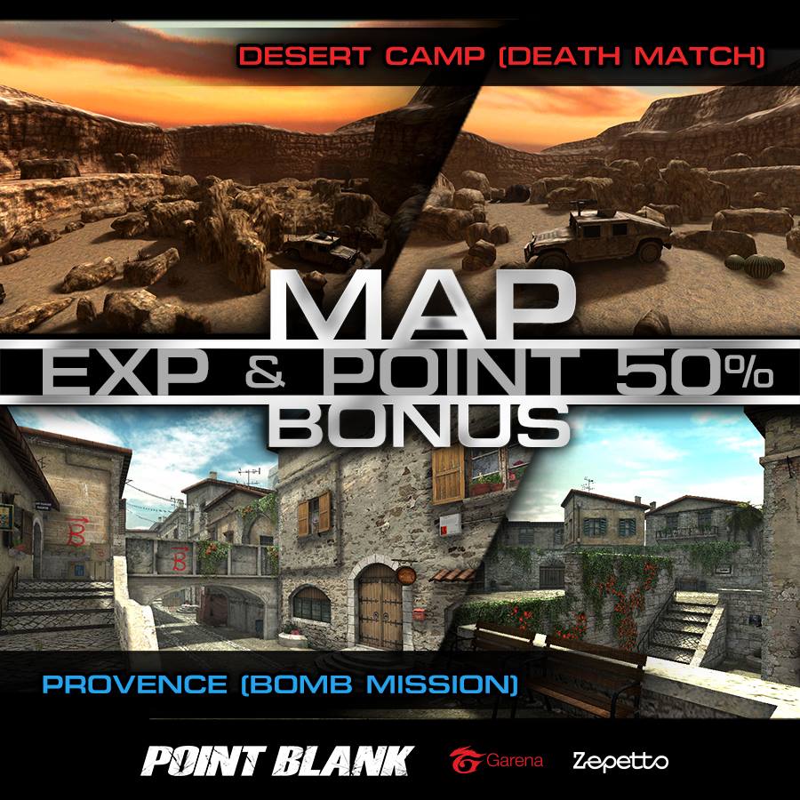 Point Blank Thailand - 💥💥 MAP BONUS 💥💥 เปิดความสนุก...สุขไปกับ EXP และ ...