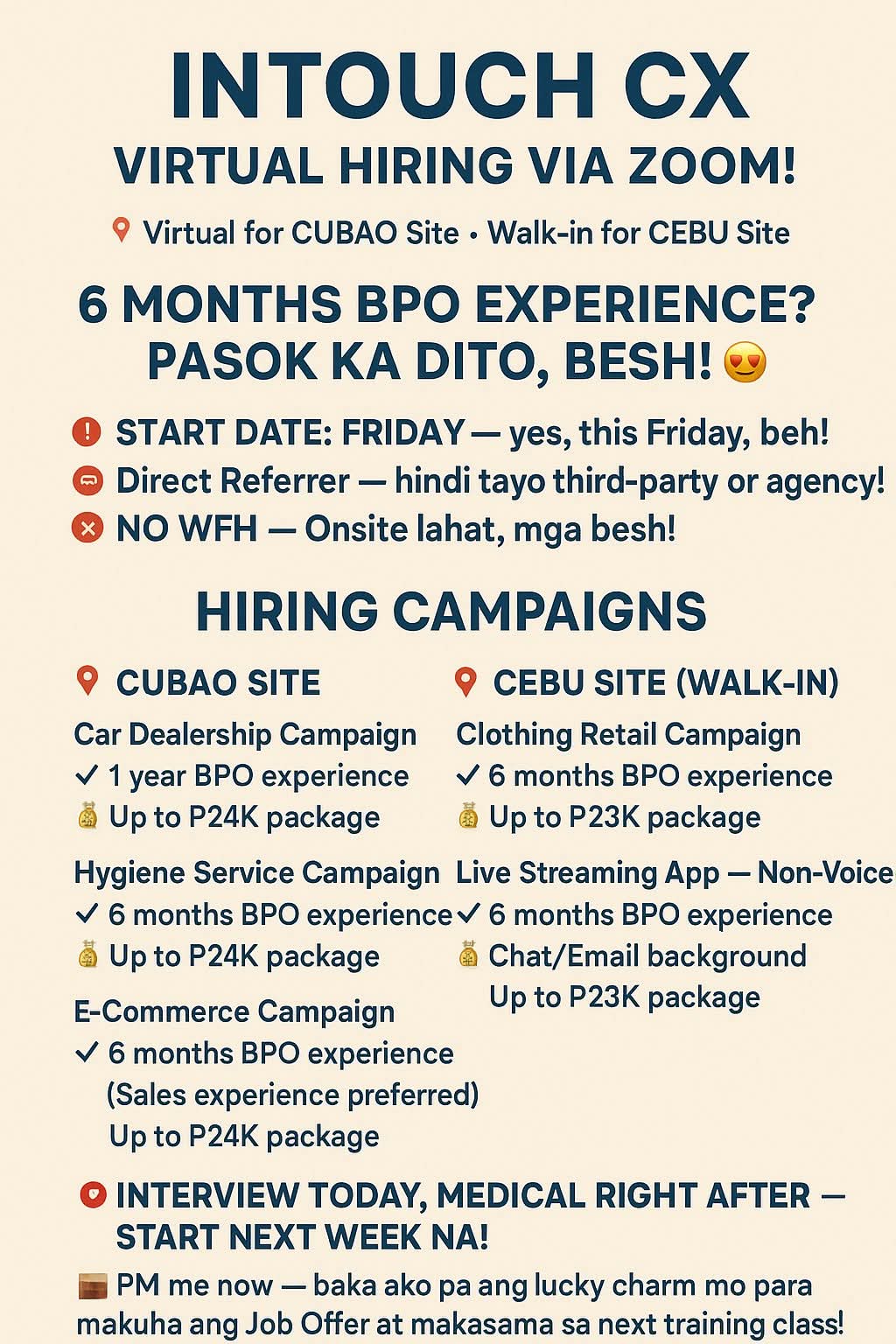Call Center Universe PH | # ** LOOKING FOR A COMPANY AFTER MAKUHA ANG ...