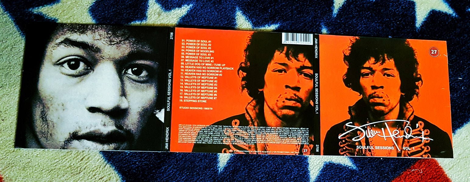 Jimi Hendrix discography: 2-69 Sessions (Disc)