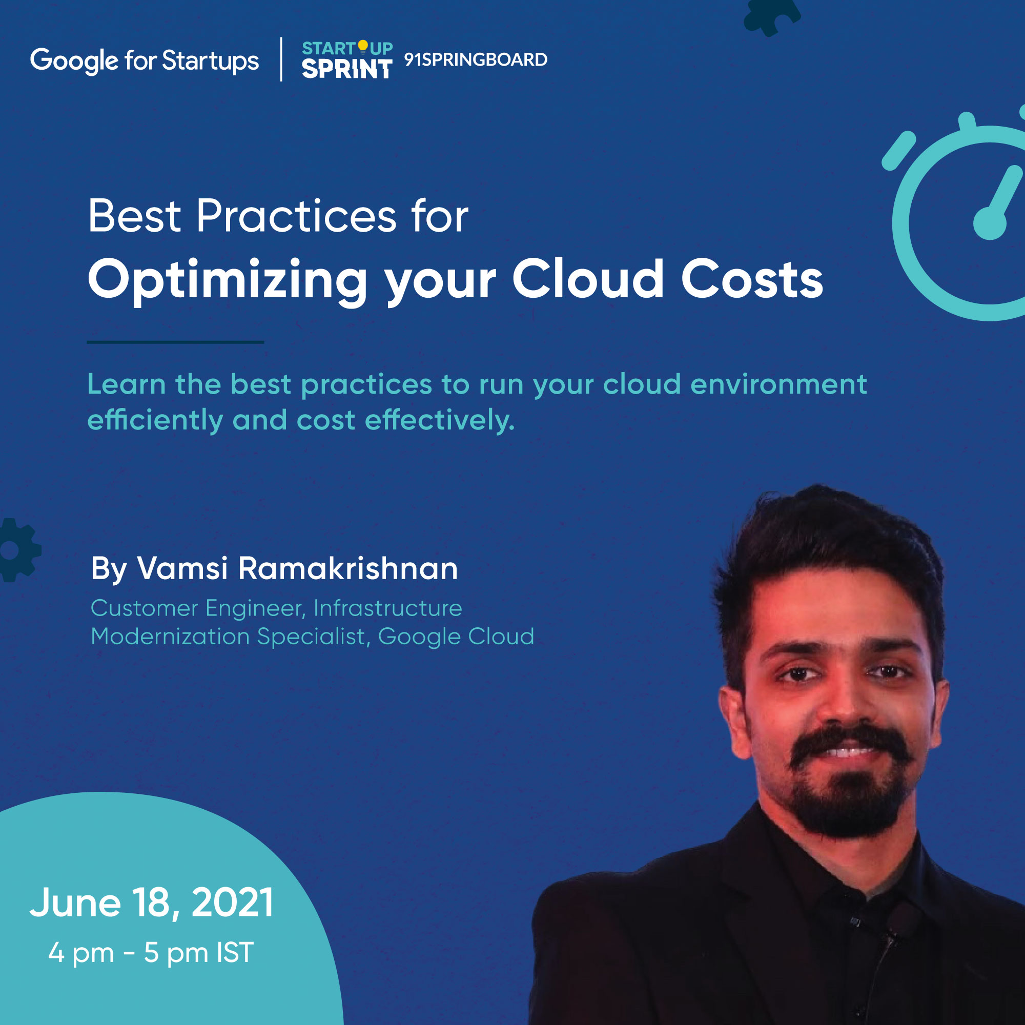 91springboard Calling All Indian Startups We Re Kicking Off Google For Startups Startupsprint On June 18 With A Deep Dive On How To Run Your Google Cloud Environment Efficiently And Cost Effectively
