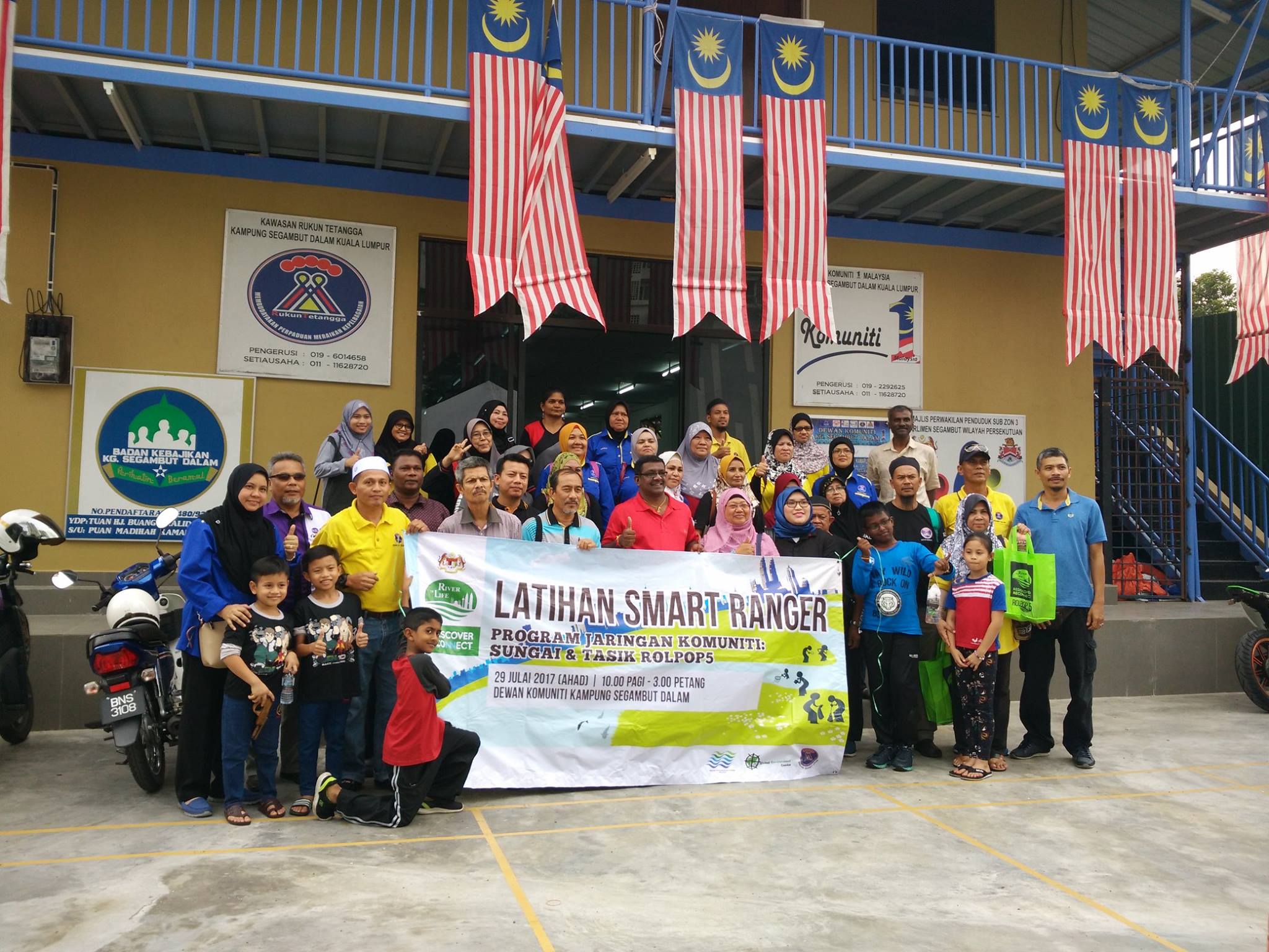 Global Environment Centre Latihan Smart Ranger Bagi Komuniti Telah Dijalankan Di Kampung Segambut Dalam Pada Ahad Lepas Sebanyak 10 Komuniti Telah Turut Serta Antara Aktiviti Pada Hari Tersebut Adalah Kraf Alam