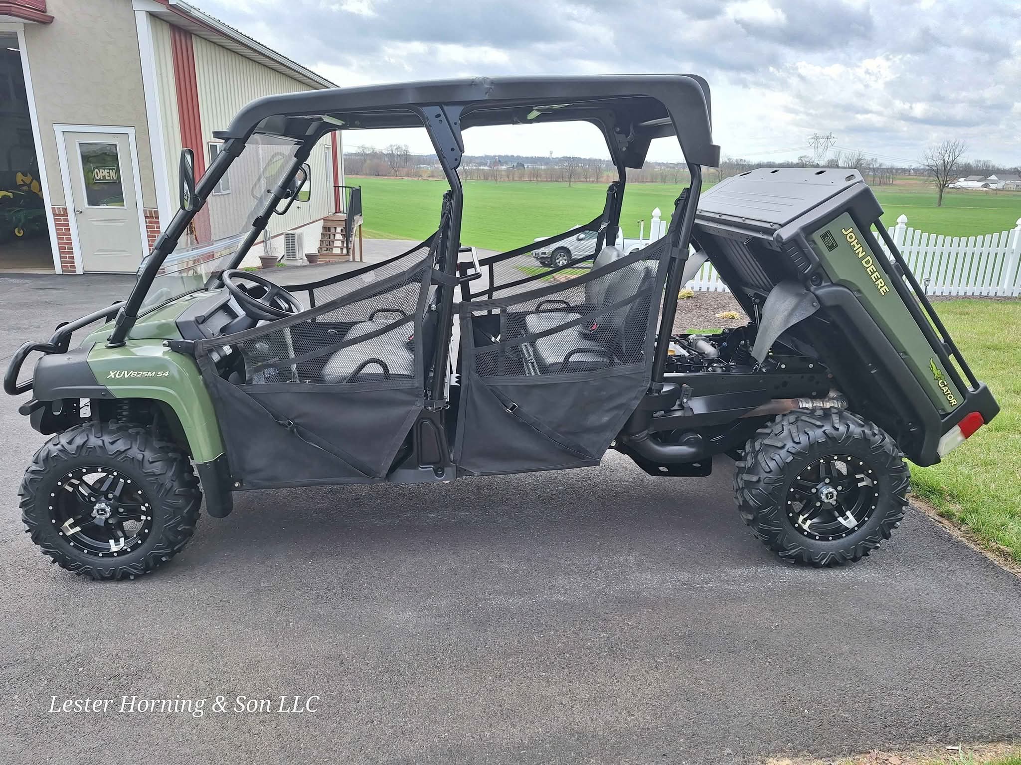 John Deere 825M S4 Gator ,4x4, power steering & dump, utility vehicle ...