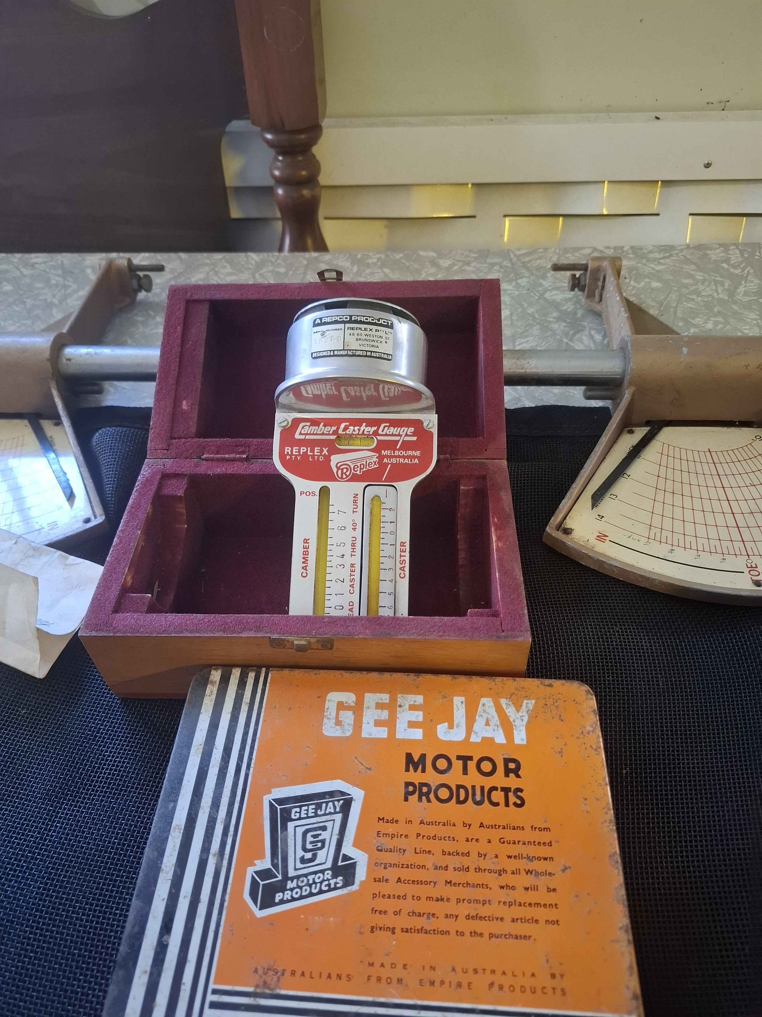 Vintage Repco Wheel Alignment Tool Kit Model 314 - Hand Tools - Ipswich ...