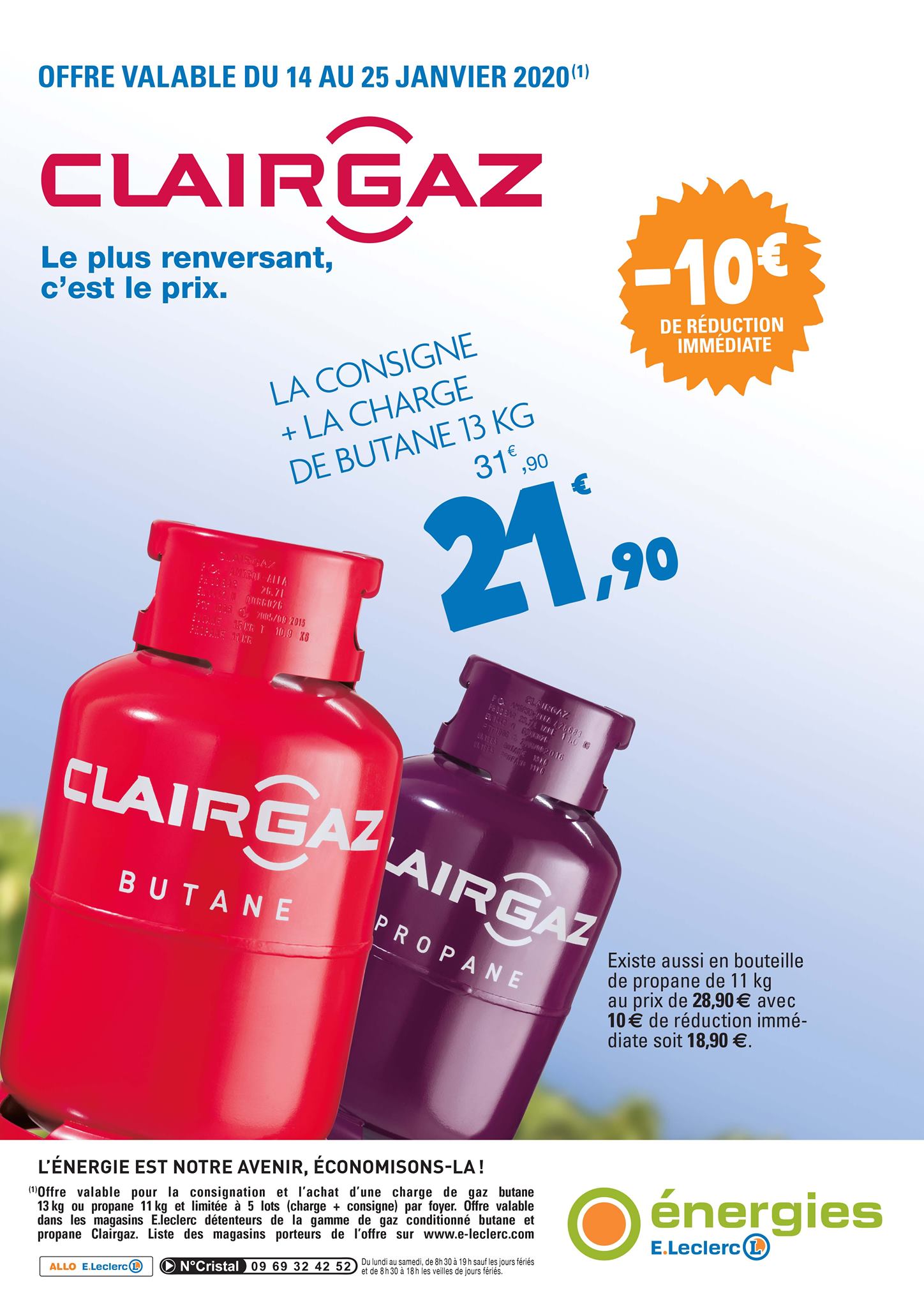 Bouteille De Gaz Propane 13 Kg Leclerc