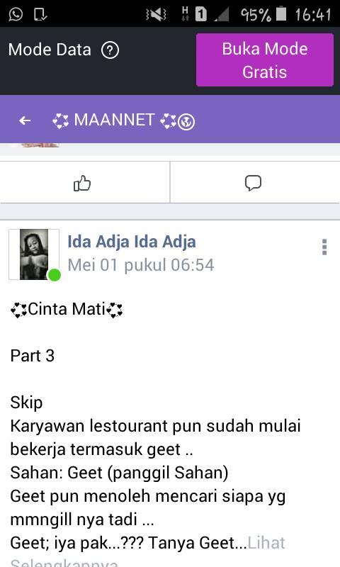Cerbung Maaneet couple