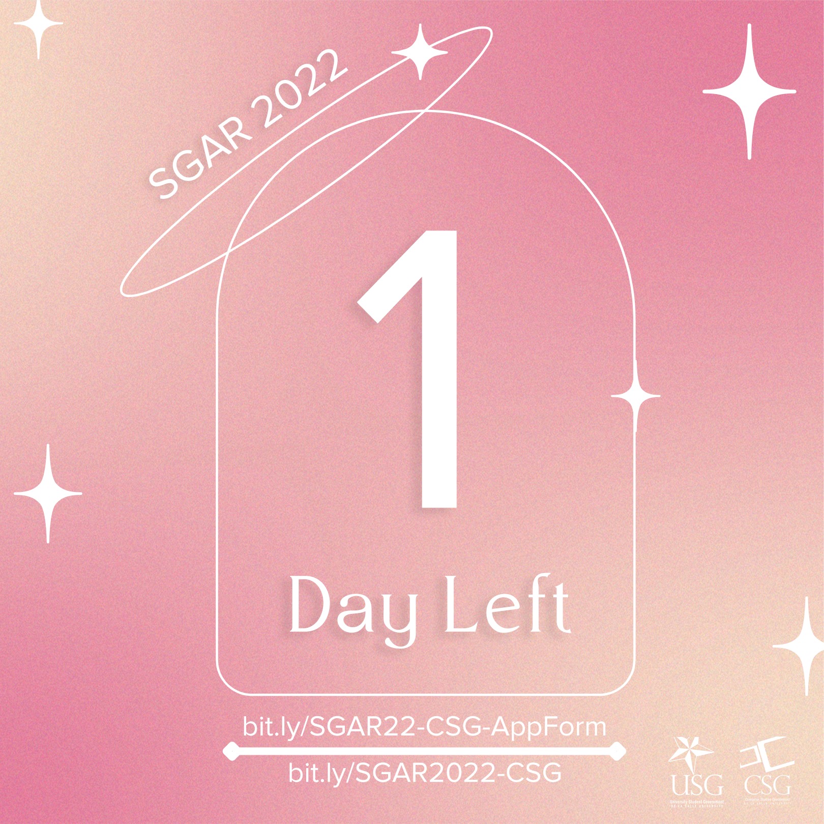 DLSU CSG - ⚠ ATTENTION CCS ⚠ There is only ONE day left... | Facebook