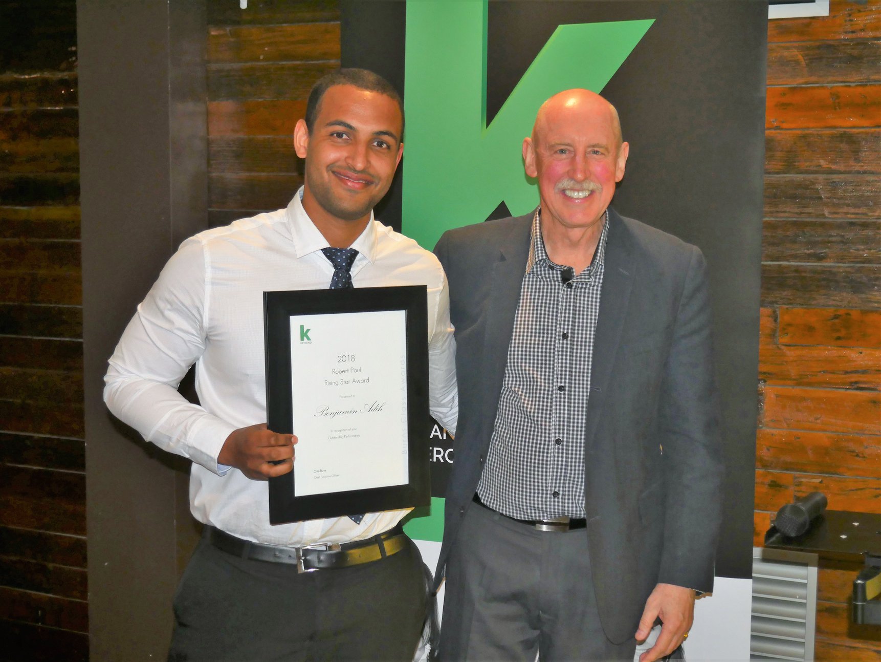 Keylend - Congratulations Ben Adih on winning the 2018...