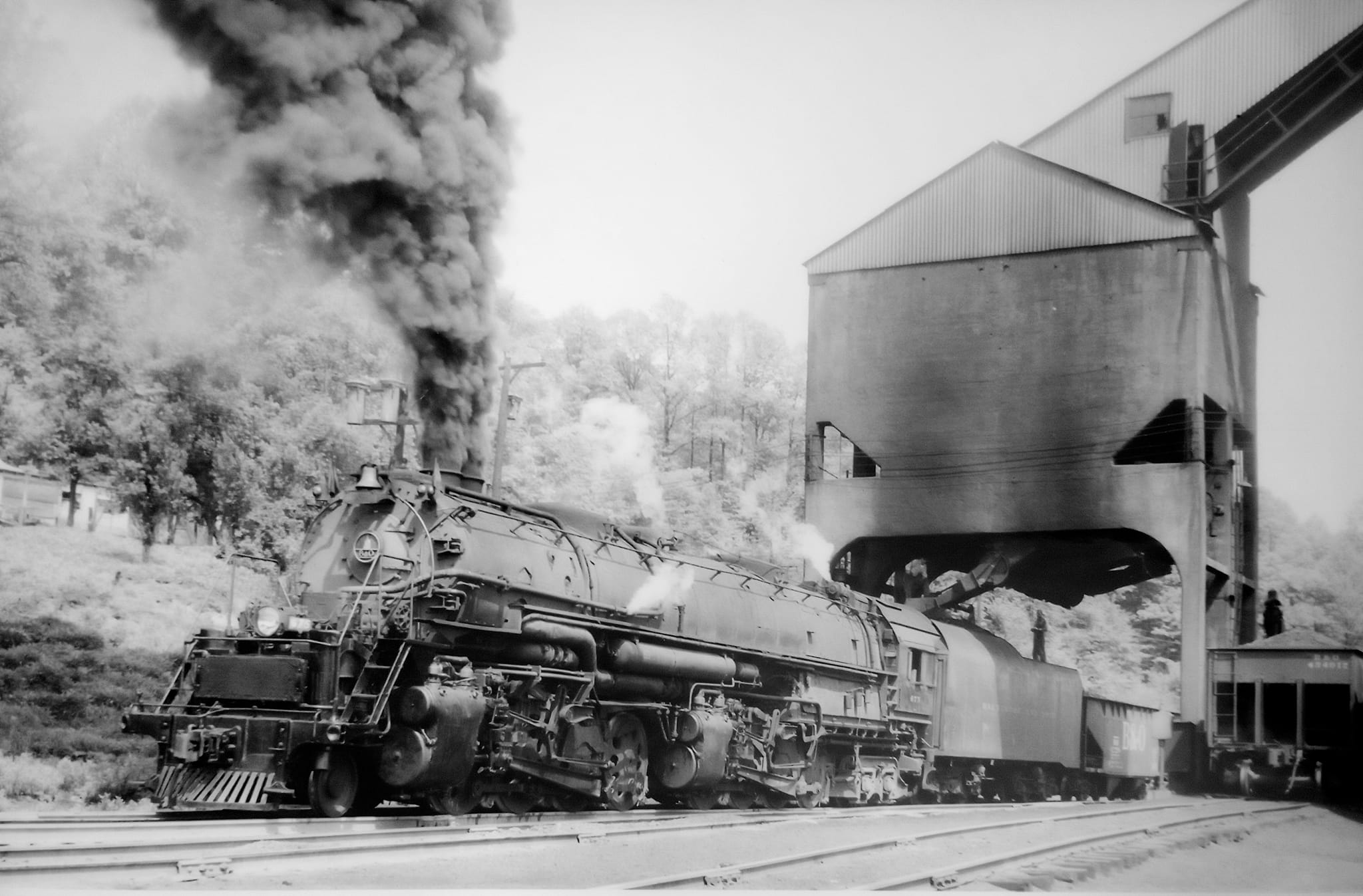 11/25.62○Baltimore & Ohio's 2-8-4 EM-1 Baltimore & Ohio 2-8-8-4 EM-1 steam locomotive