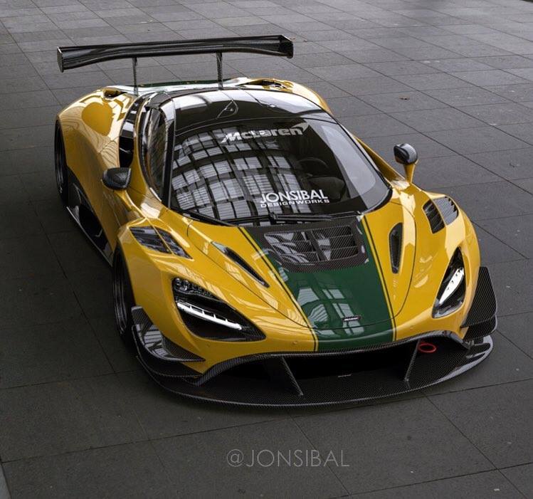 Autosoul - Render: 720S GT3 race car. 📷 JONSIBAL...