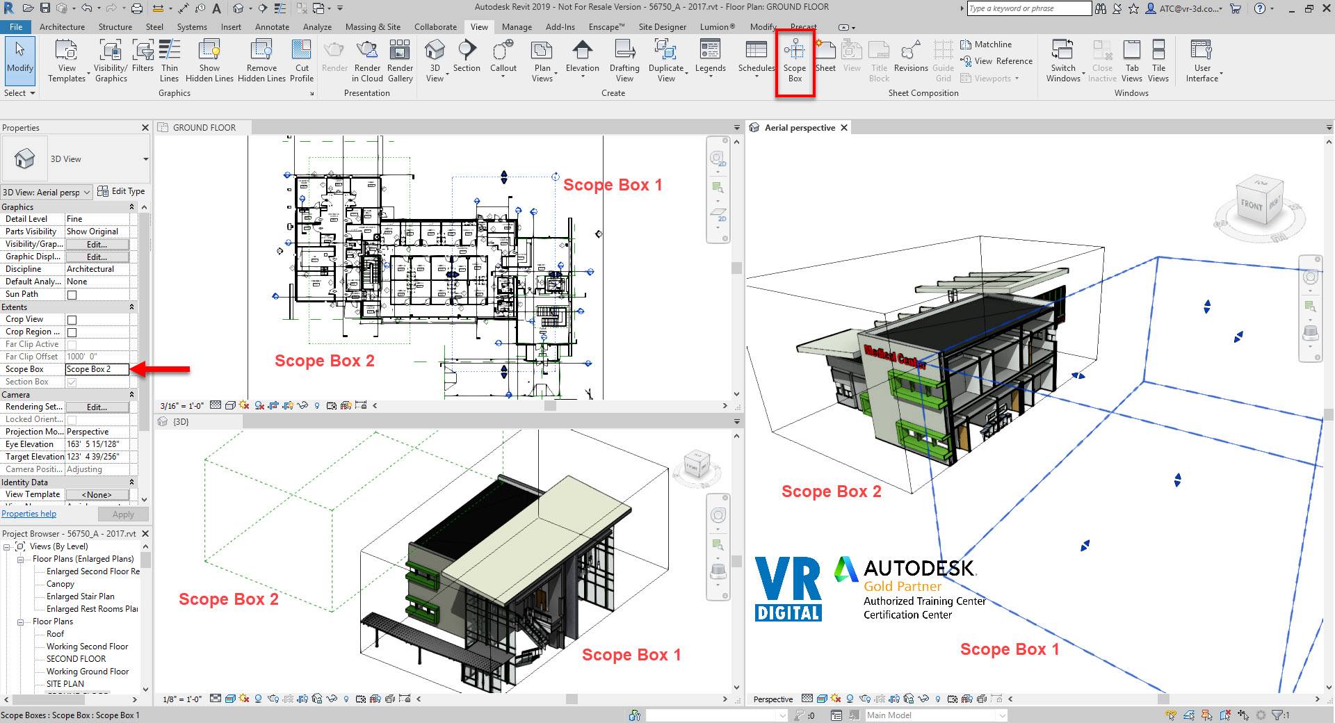 มาด้วยเรื่องของ Scope Box ใน Autodesk... - Revit User Group | Facebook