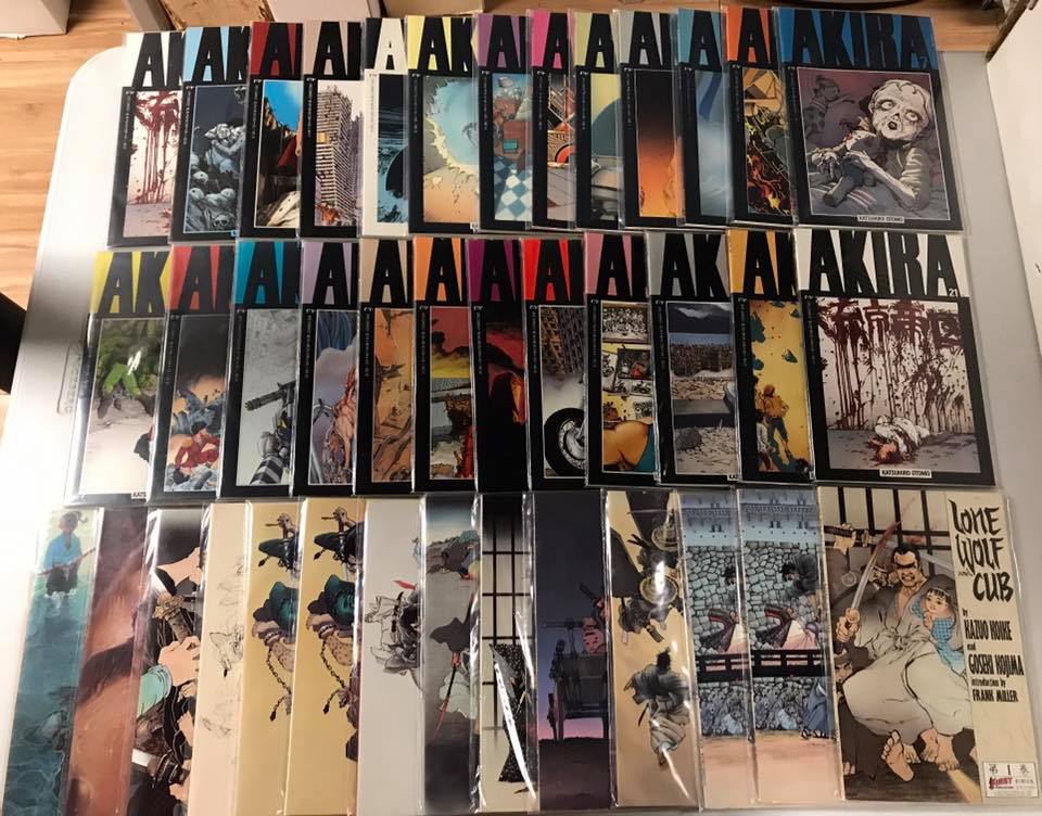Steve Oliff's Akira color guides return to Felix Comic Art