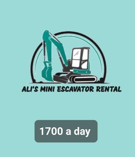 Ali's Mini Escavator Rental