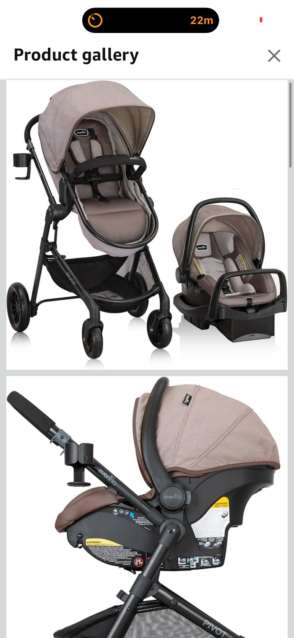 evenflo colors Lip Set Colours Jardin Patio Umbrella - bassinet-compatible Umbrella Color:Tan Colorizer is a bright