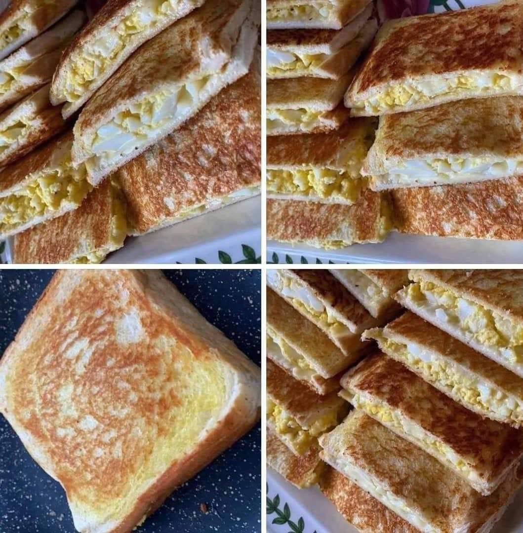 Biar - Roti Telor Cheese Bakar Bahan-bahan: * 4 biji telur * 2 sudu ...
