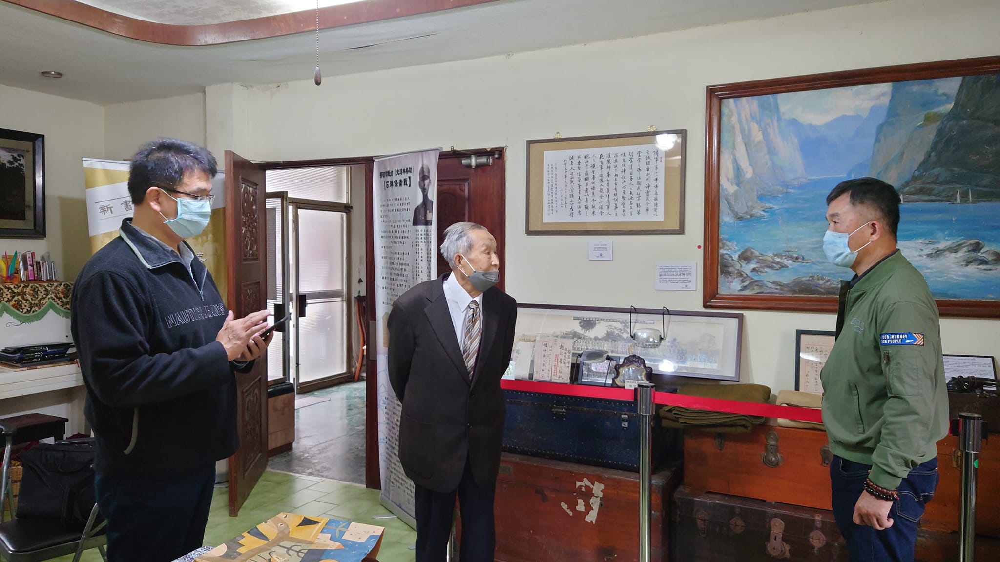 胡璉故居紀念館 - 今日上午館方邀請汪光堯將軍的公子：汪大華教授，並由劉鼎漢將軍的公子/劉立平先生陪同參訪。高齡89歲... | Facebook
