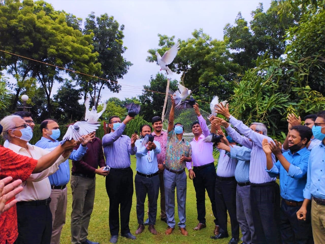 The 9th founding day of Ranada... - R. P. Shaha University