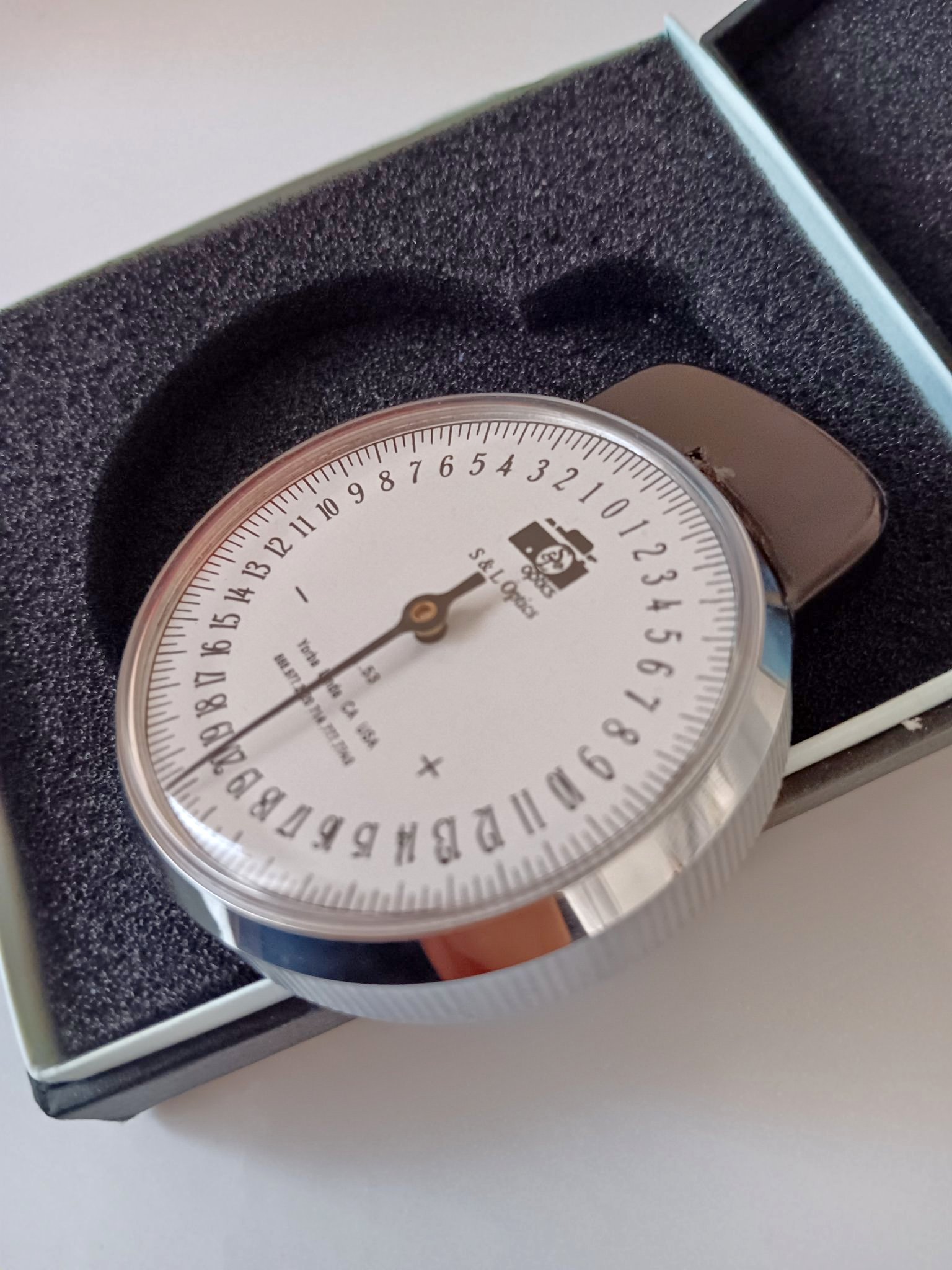 New lens clock (spherometer) by S&L Optics - Men's Watches - Markham ...