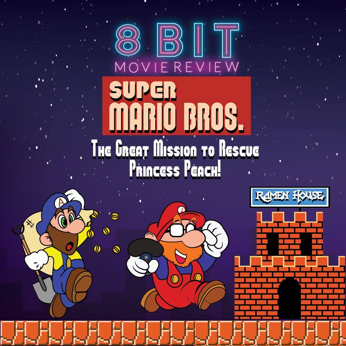 Super Mario Bros: The Great Mission to Rescue Princess Peach (1986 