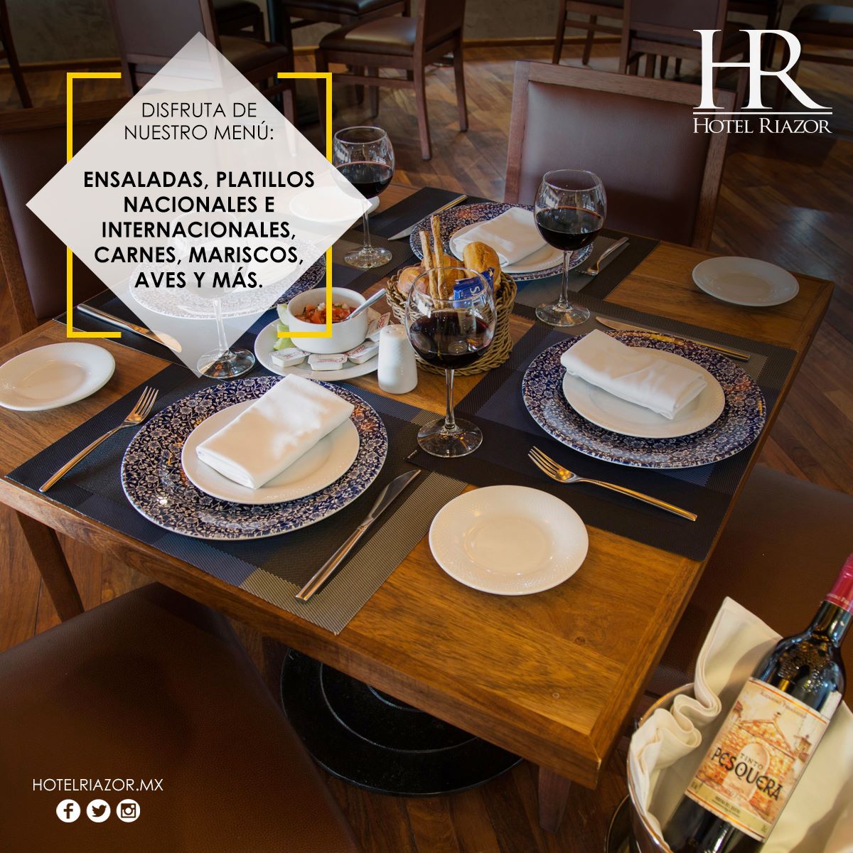 Hotel Riazor - A la hora de la comida te recomendamos que...