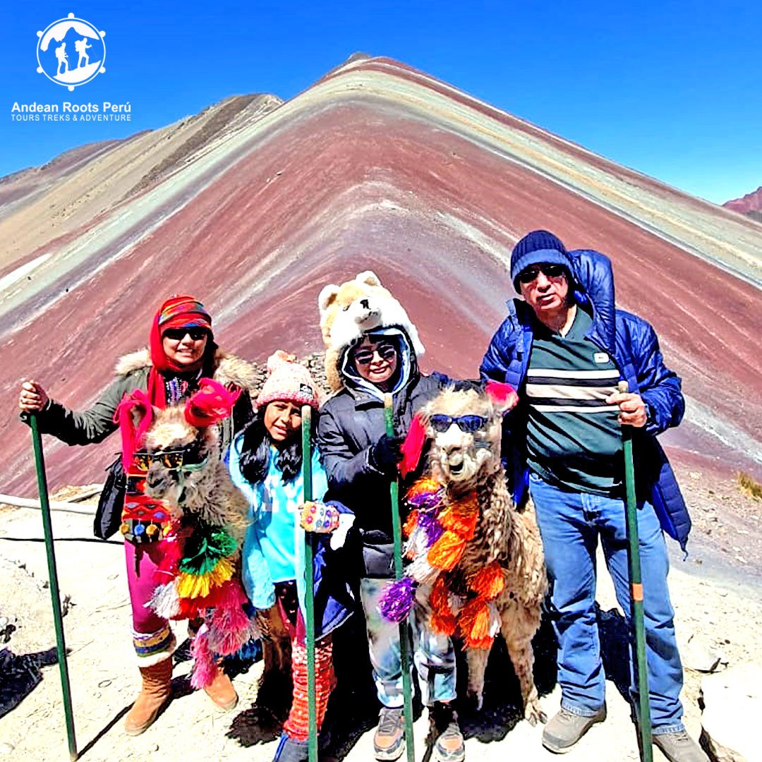 Andean Roots Perú - 🏔The Rainbow Mountain Peru with Kids 🧗‍♀️ . The ...