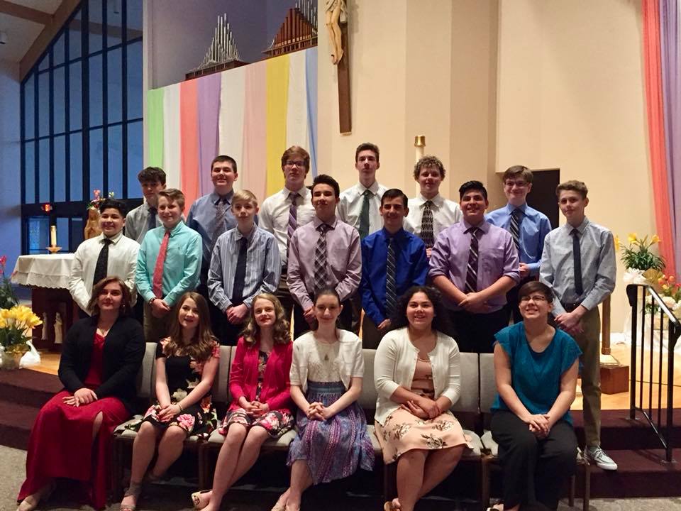 Our eighth... - All Saints Catholic Middle and High School