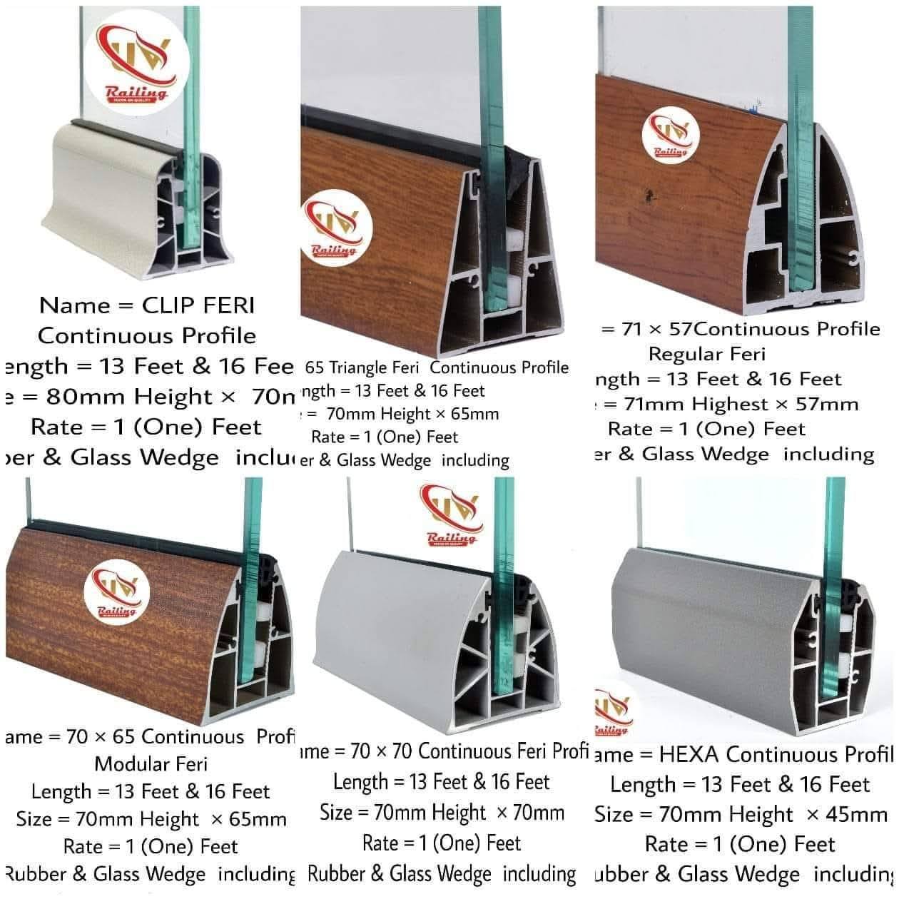 UV Aluminum Railing