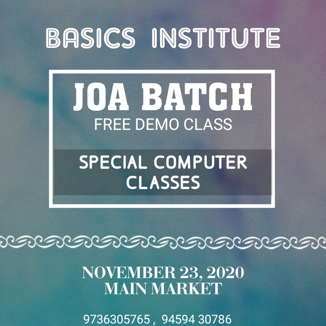 Basics Institute of Competitive Studies | Nahan