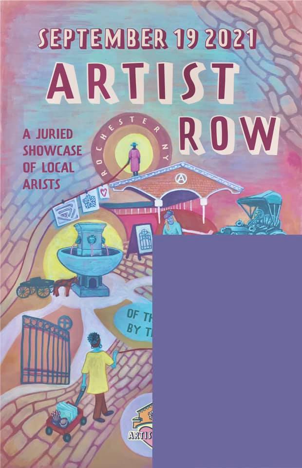 The Artist Row... - Artist Row at the Rochester Public Market