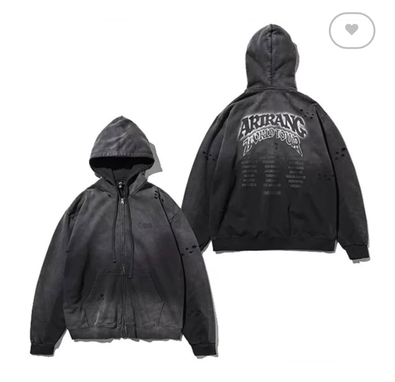 Did anyone manage to grab one of these black parade hoodies in an