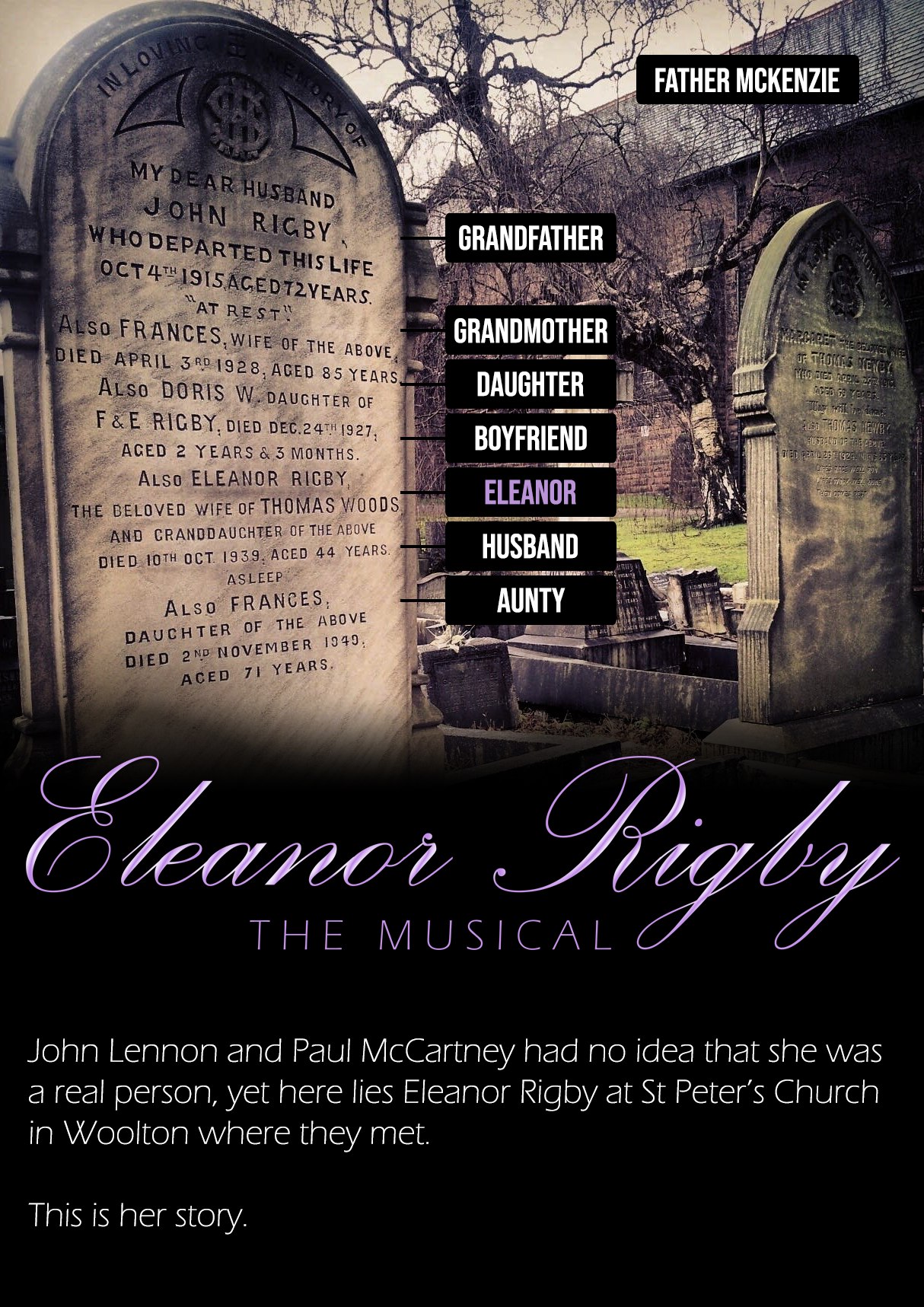 Eleanor Rigby - The Musical | Melbourne VIC