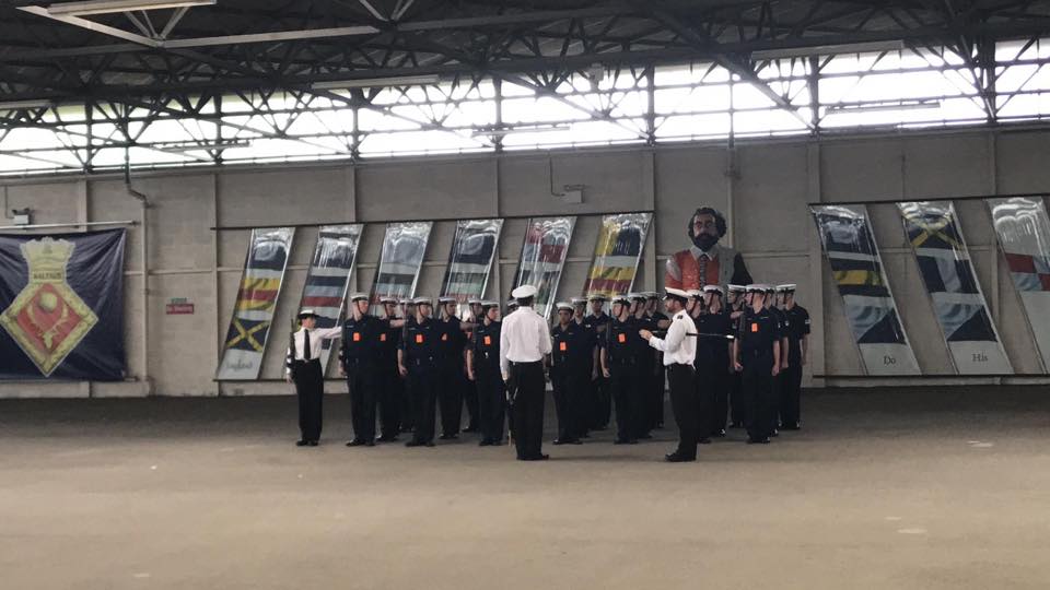 HMS Raleigh - The lead guard for the #Gould01s... | Facebook