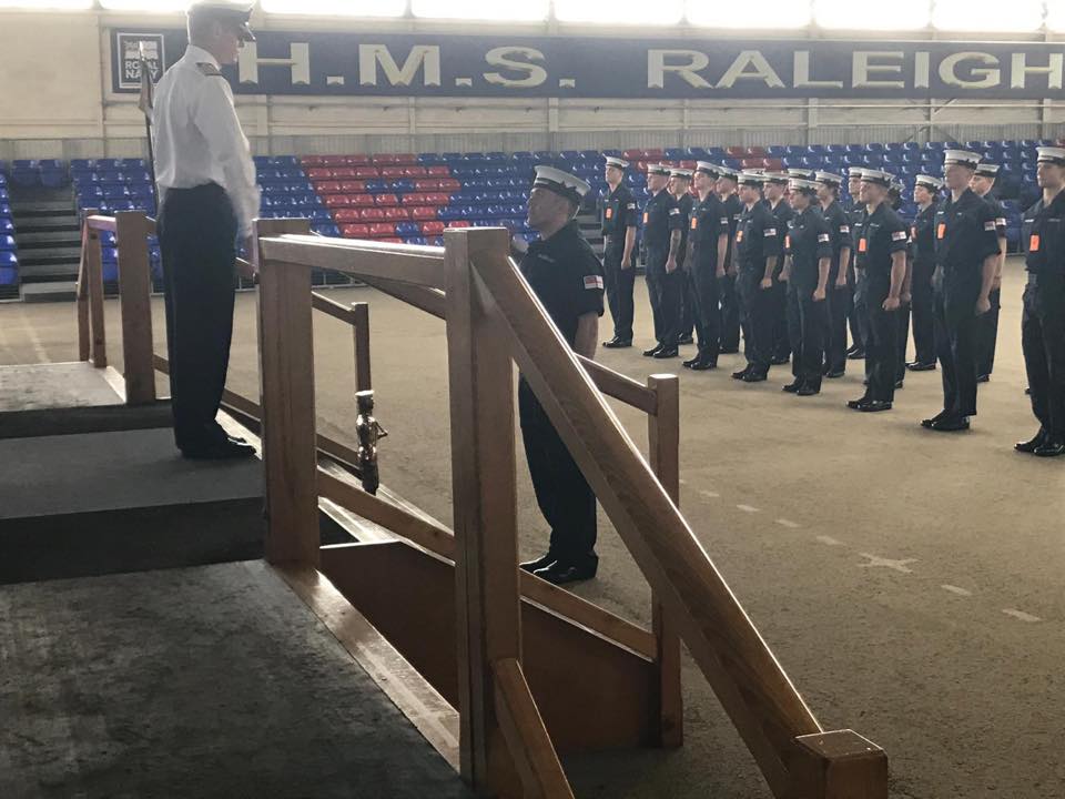 HMS Raleigh - The lead guard for the #Gould01s... | Facebook