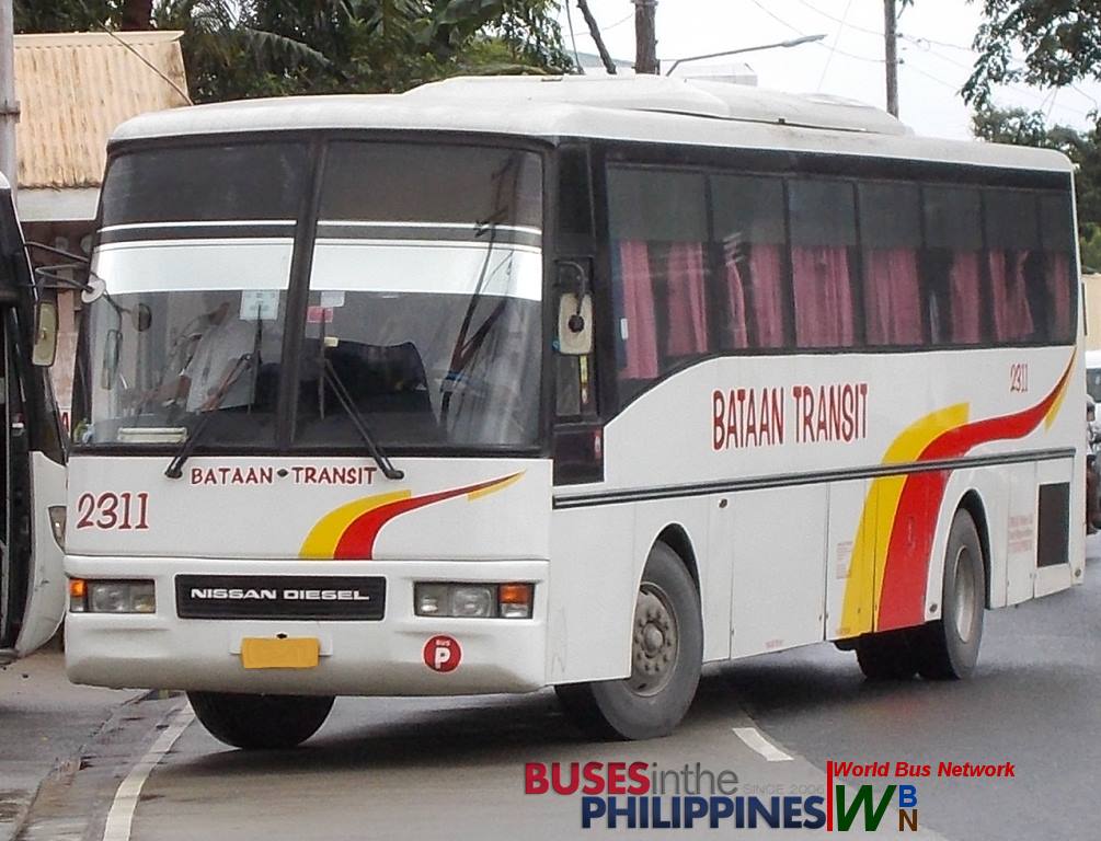 Buses - Nearly Extinct! Bataan Transit 2311 - Nissan Diesel RB ...