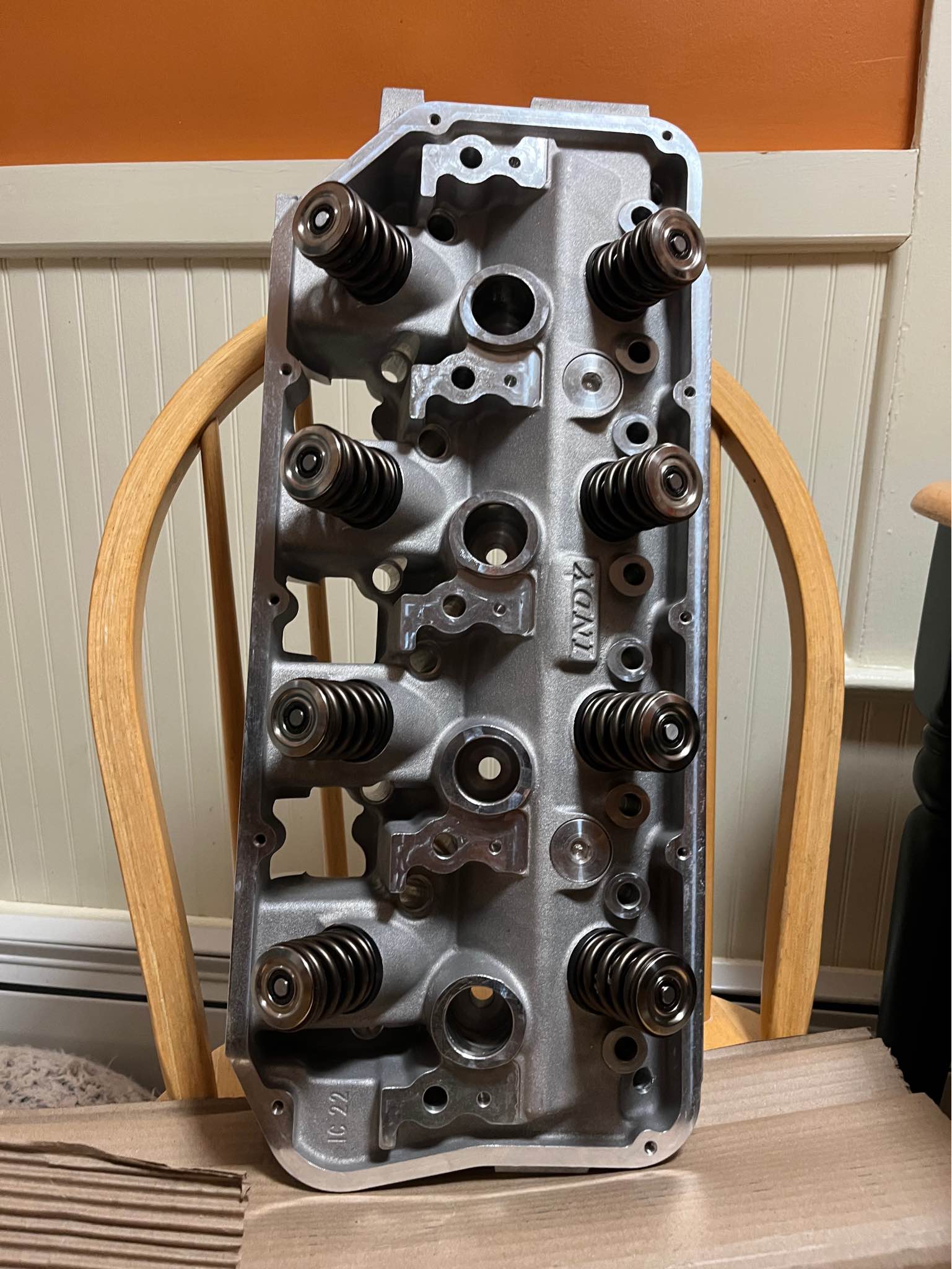 Indy s/r 426 hemi heads complete comes with rocker arms, stands and ...