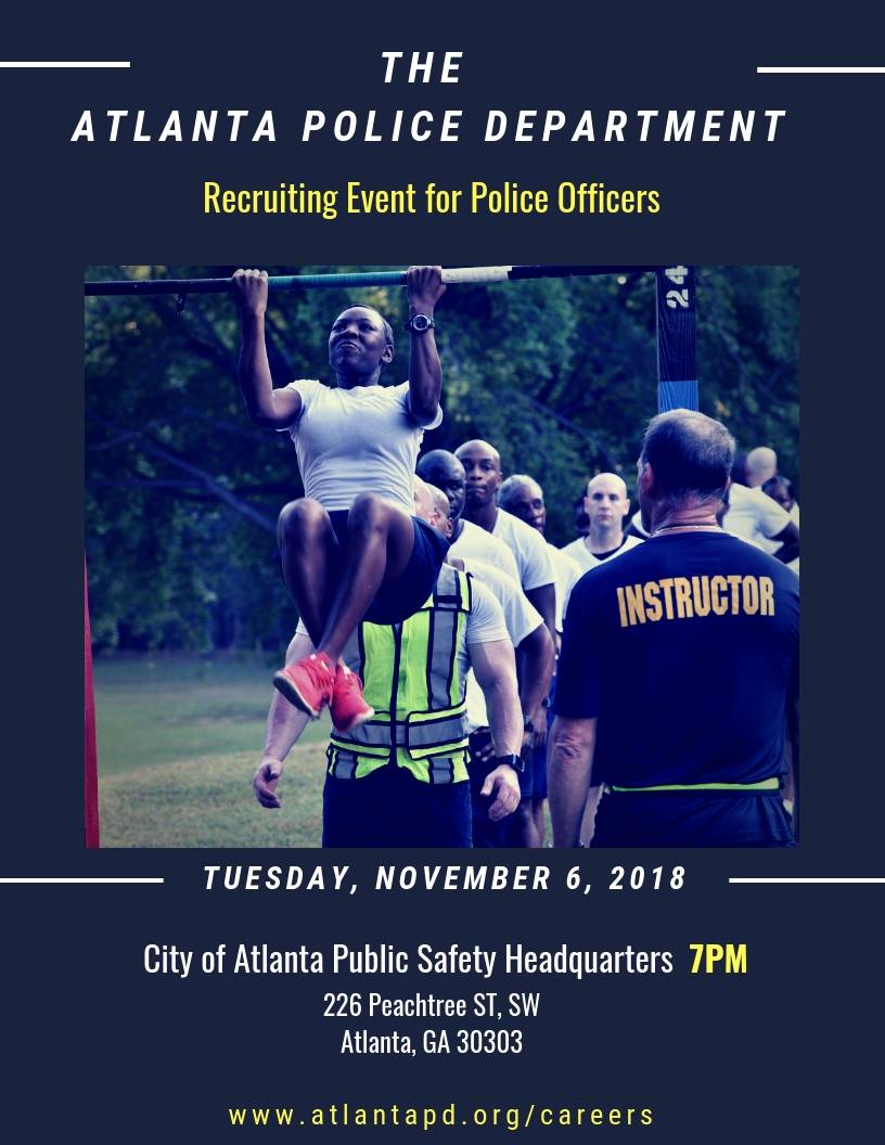 City - JOIN THE ELITE APD: Atlanta Police Department is hiring for ...