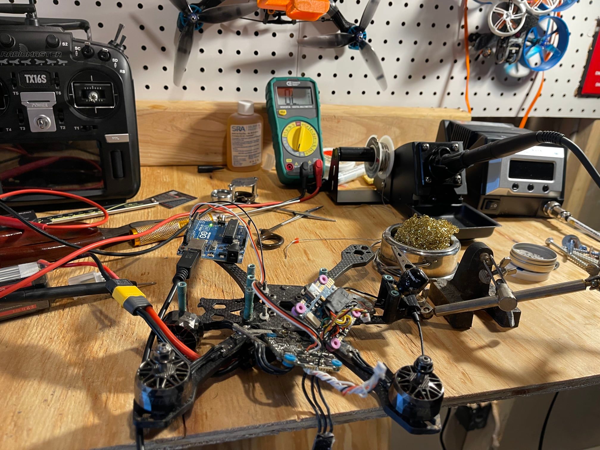 Flashing BHeli32 onto bricked Hobbywing Xrotor 60A ESC with Arduino