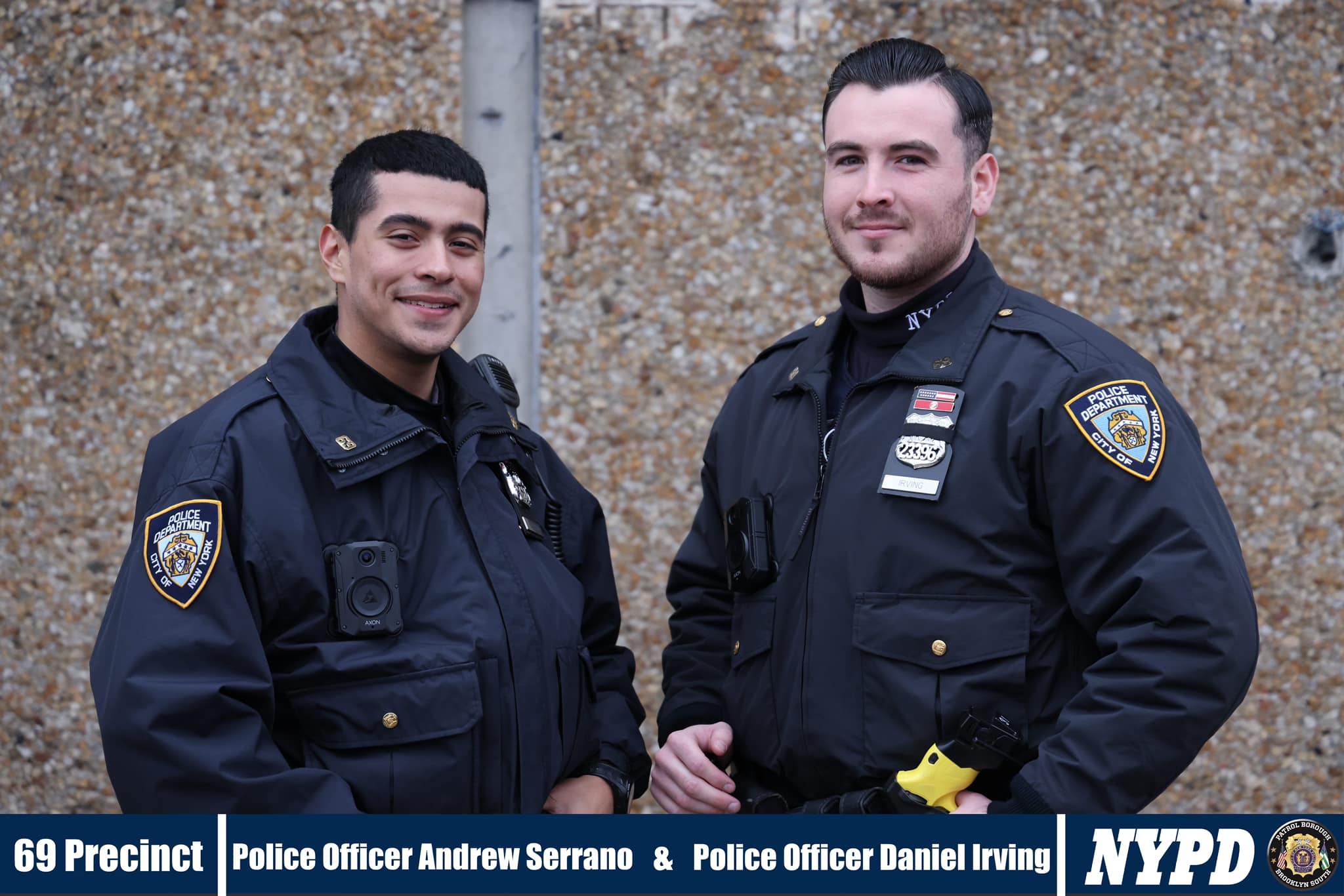 Meet PO Andrew Serrano & PO Daniel... - NYPD Brooklyn South | Facebook