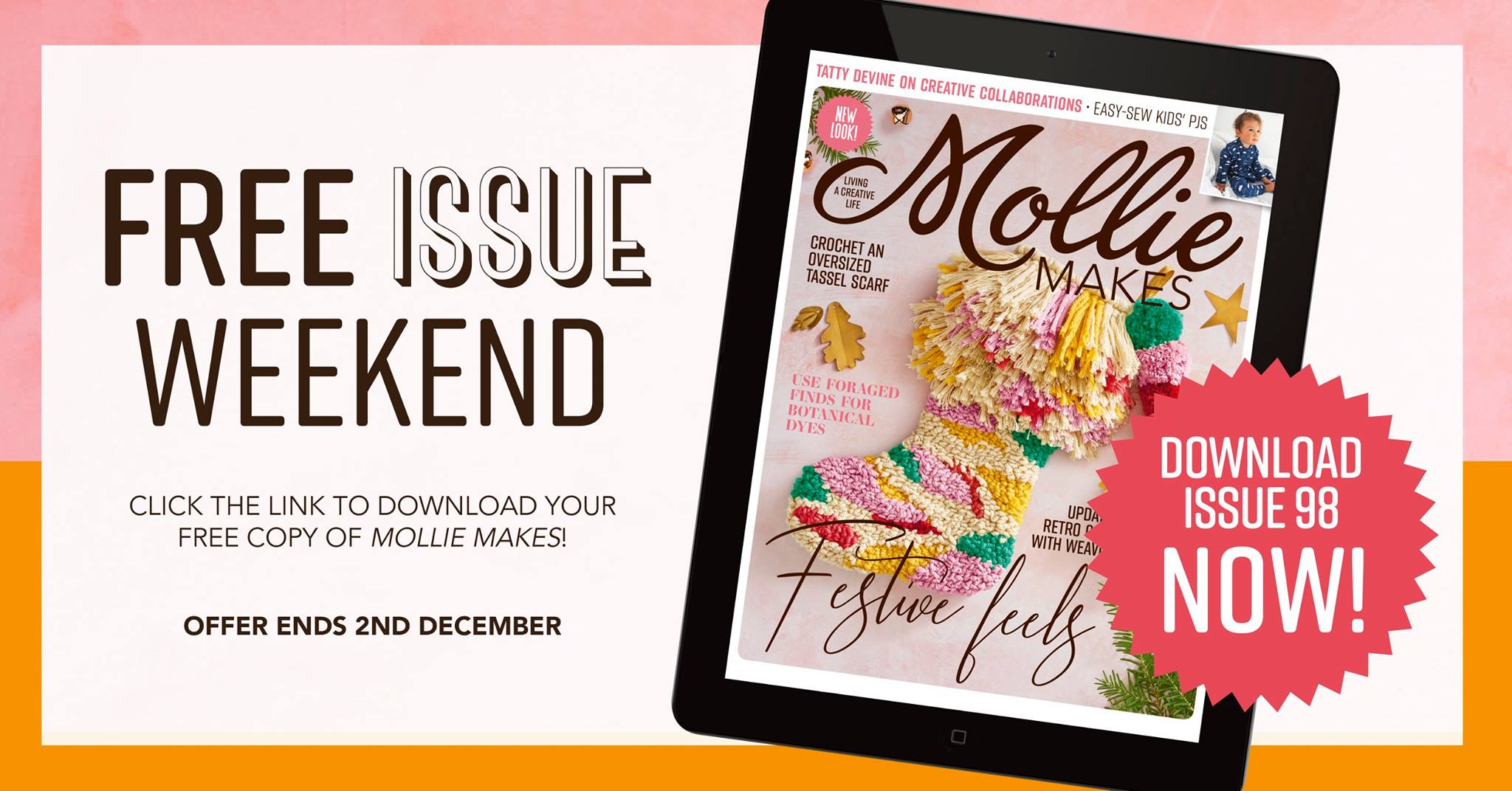 Mollie - Last chance to download Mollie Makes issue 98 (the new-look ...